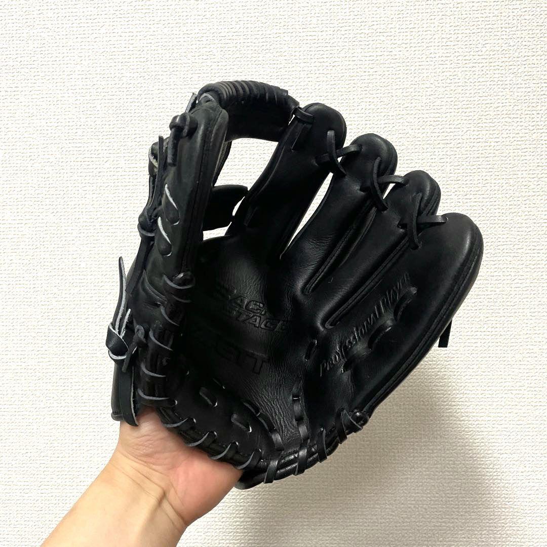 255 ZETT グランステイタス 型抜群 即戦力 硬式 内野手用グローブ