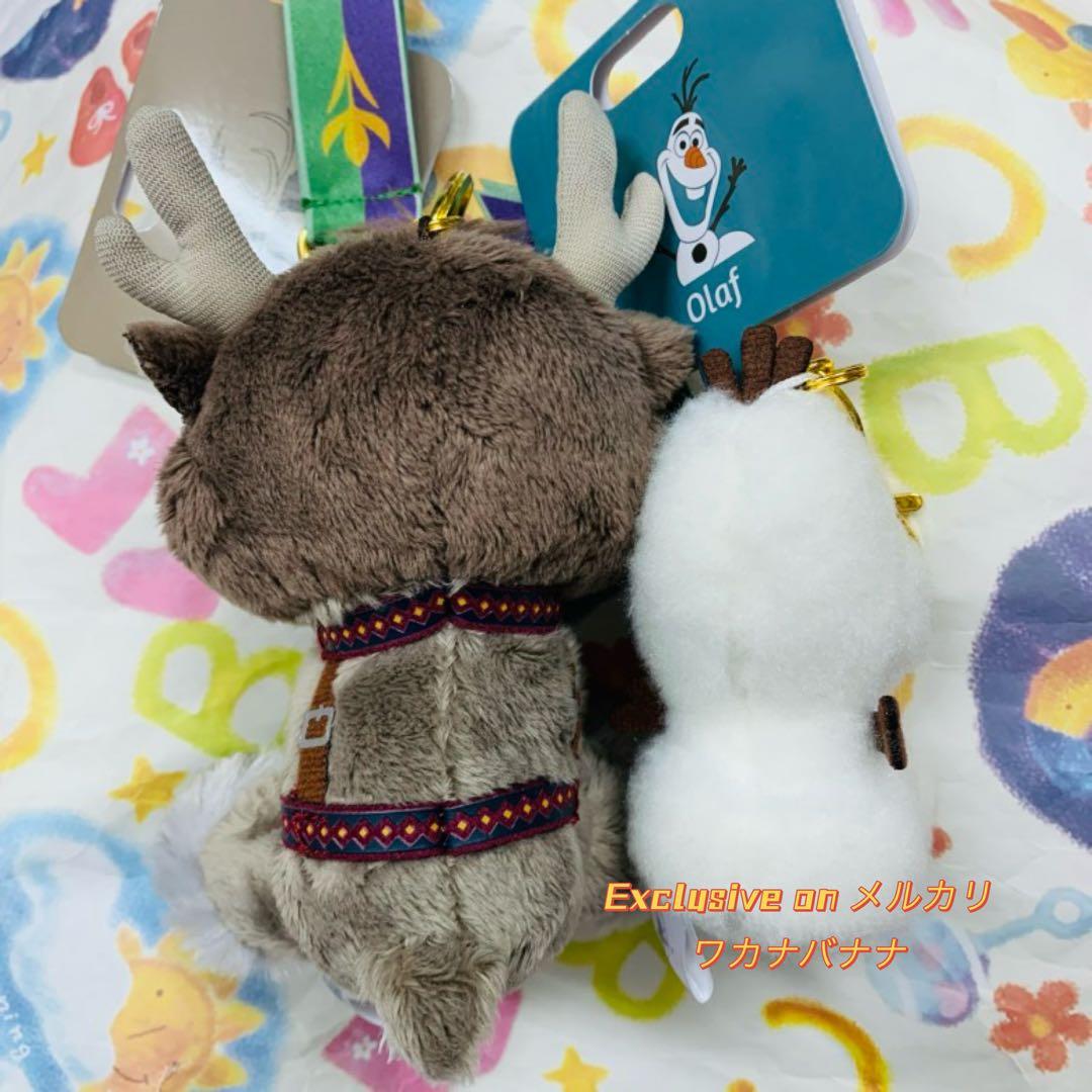 スヴェン オラフ　ぬいぐるみキーチェーン アナと雪の女王 Darenui