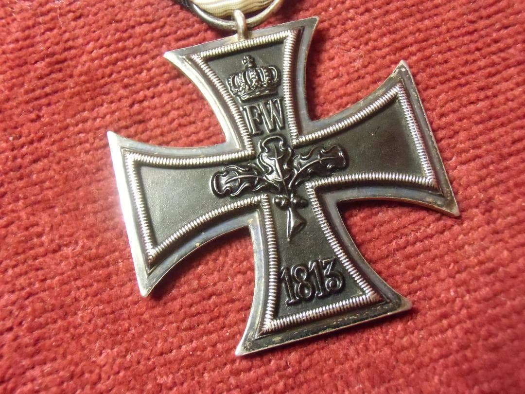 Ｗ帝政ドイツ軍/プロイセン王国＊＊１９１４鉄十字勲章２級（実物）