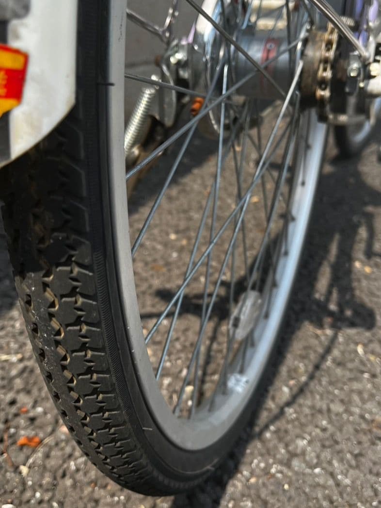 お引き取り限定 ブリヂストン 24インチ スイートピー 内装3段ギア