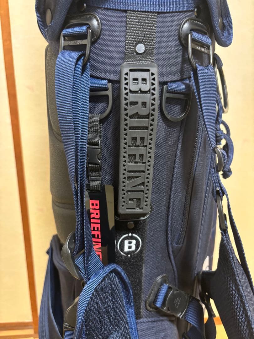 BRIEFING ネイビー CR-4 スタンドキャディバッグ