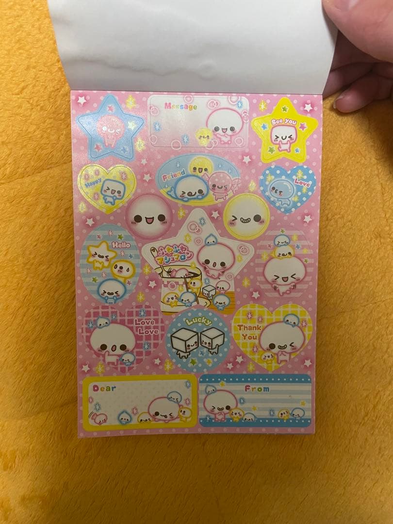 【平成レトロ】メモ帳 3冊セット　ふわふわマシュマロン　カミオジャパン　レア