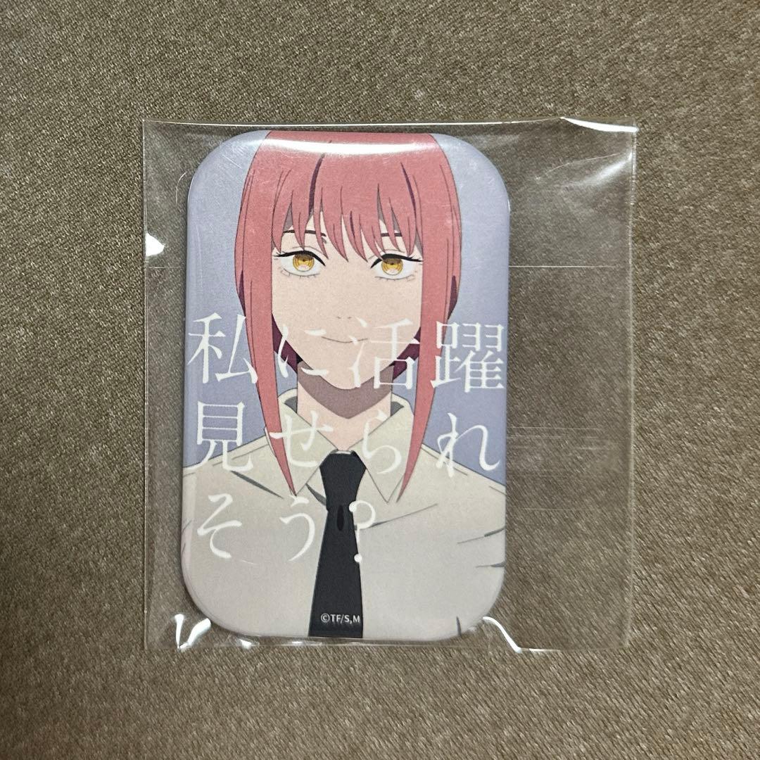 チェンソーマン　マキマ　スクエア缶バッジ