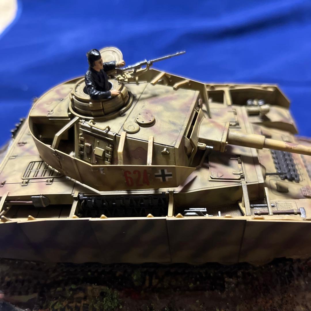 ドイツⅣ型戦車Hタイプ　ジオラマ