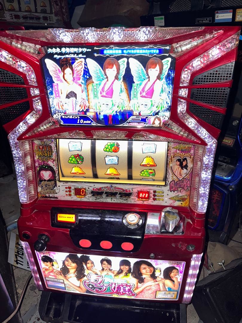パチスロ実機　ラブ嬢