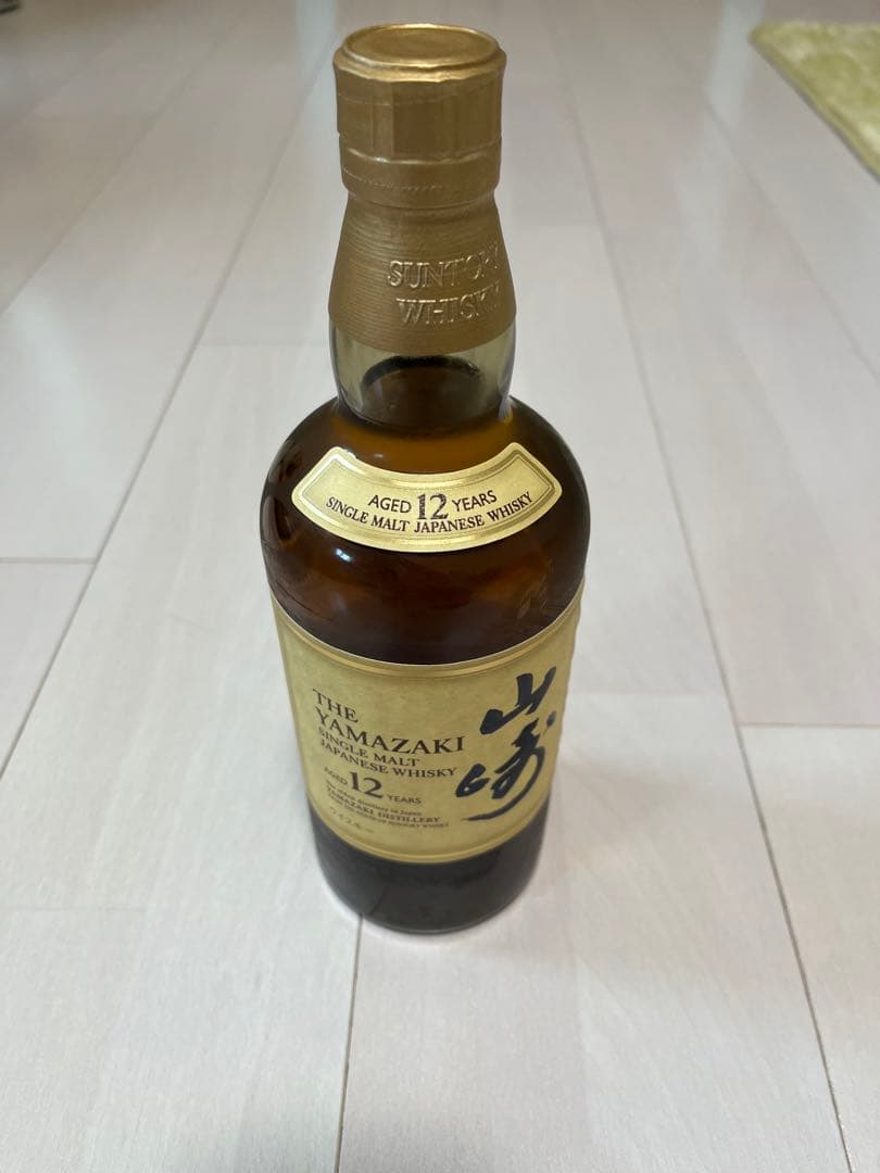 山崎12年　カートン付き　新品　未開封
