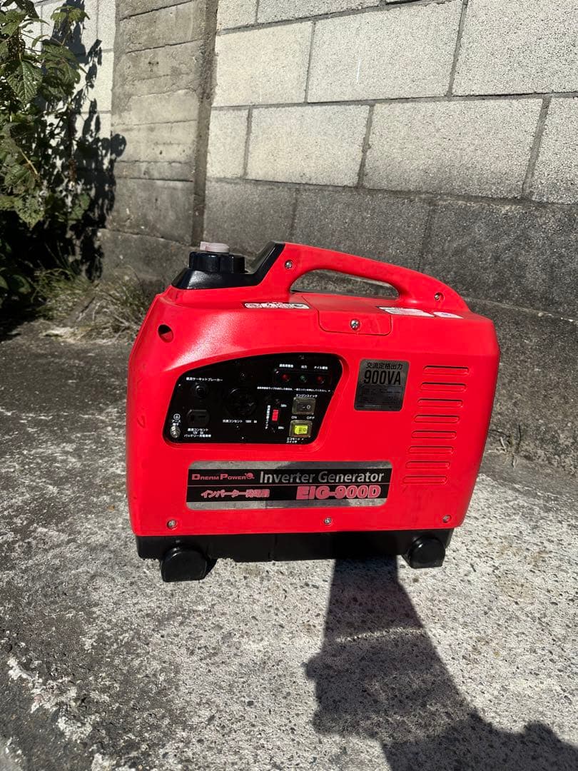 （動作確認済み）ナカトミ EIG-900D 900VA インバーターエンジンok