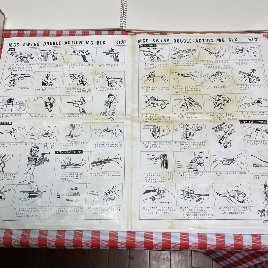 MGC SW/59 モデルガン ＋トイガン(エアコッキングガン)2個 計3個