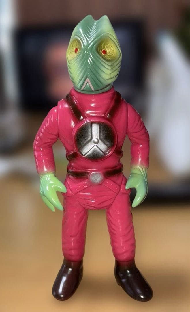 マーミット　ザンパ星人（緑）　ソフビ　ウルトラセブン