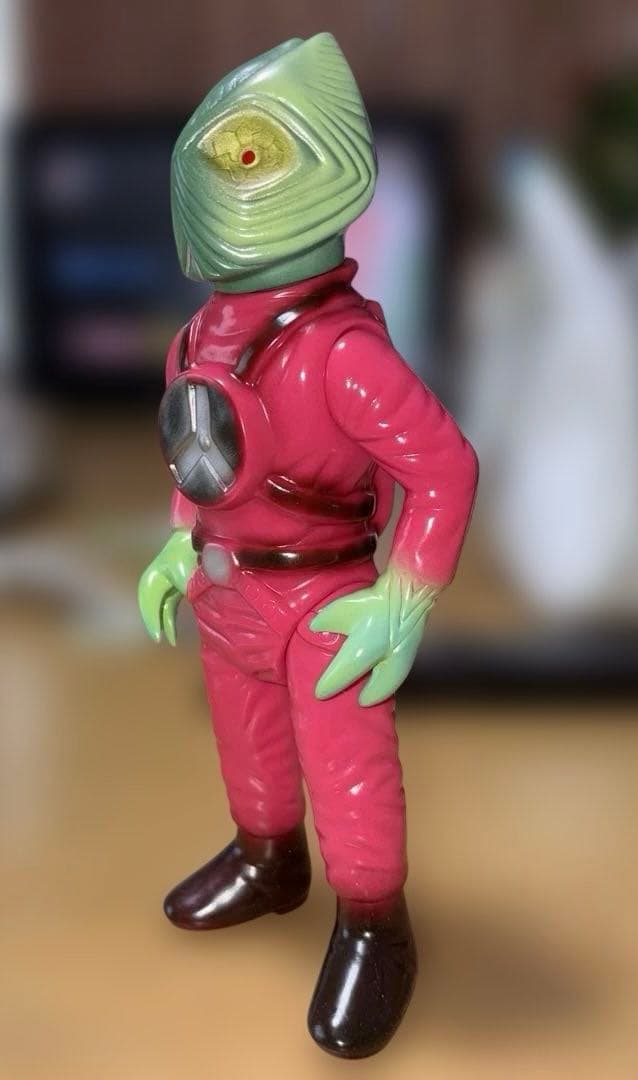 マーミット　ザンパ星人（緑）　ソフビ　ウルトラセブン