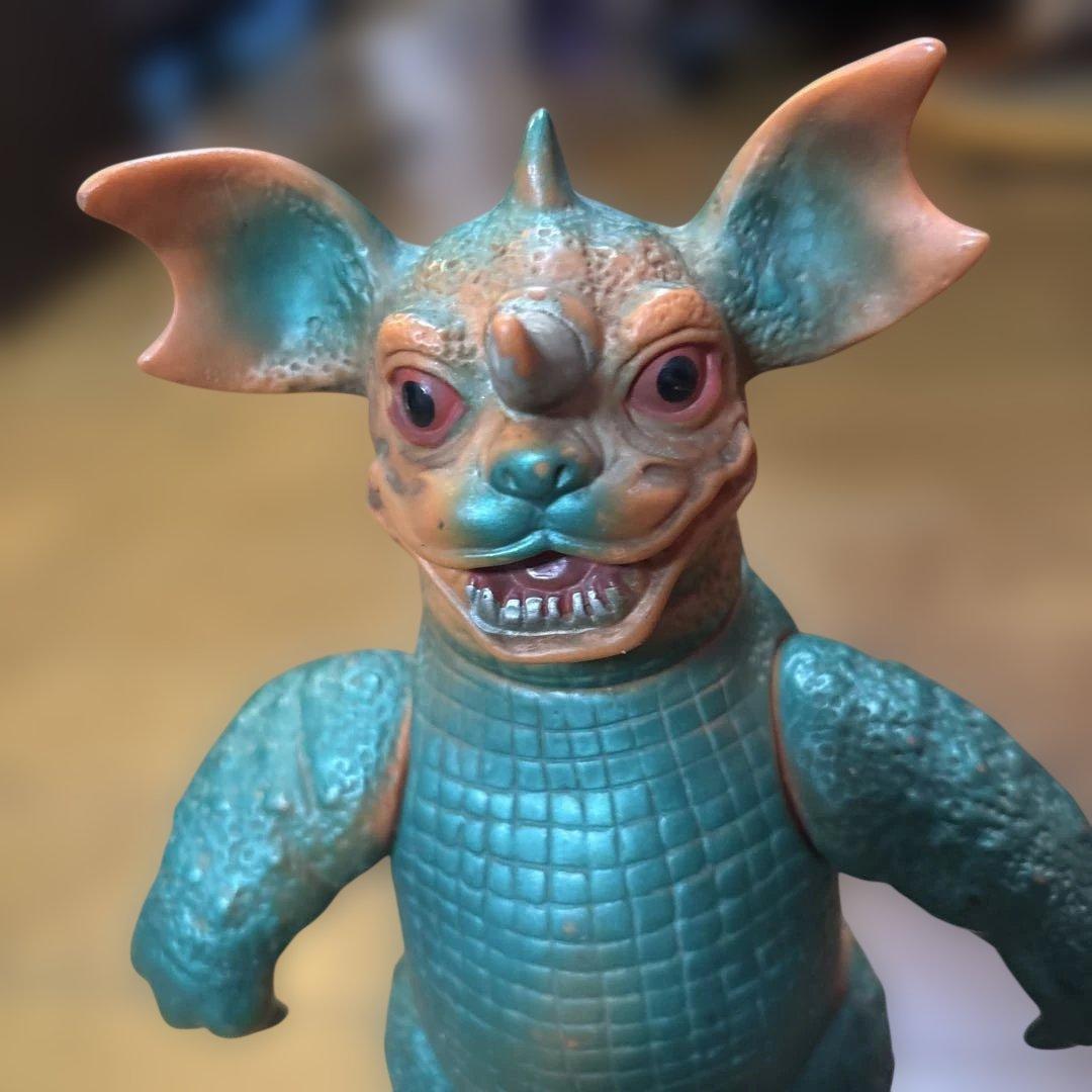 昭和レトロ マルサン バラゴン ソフビ 当時物