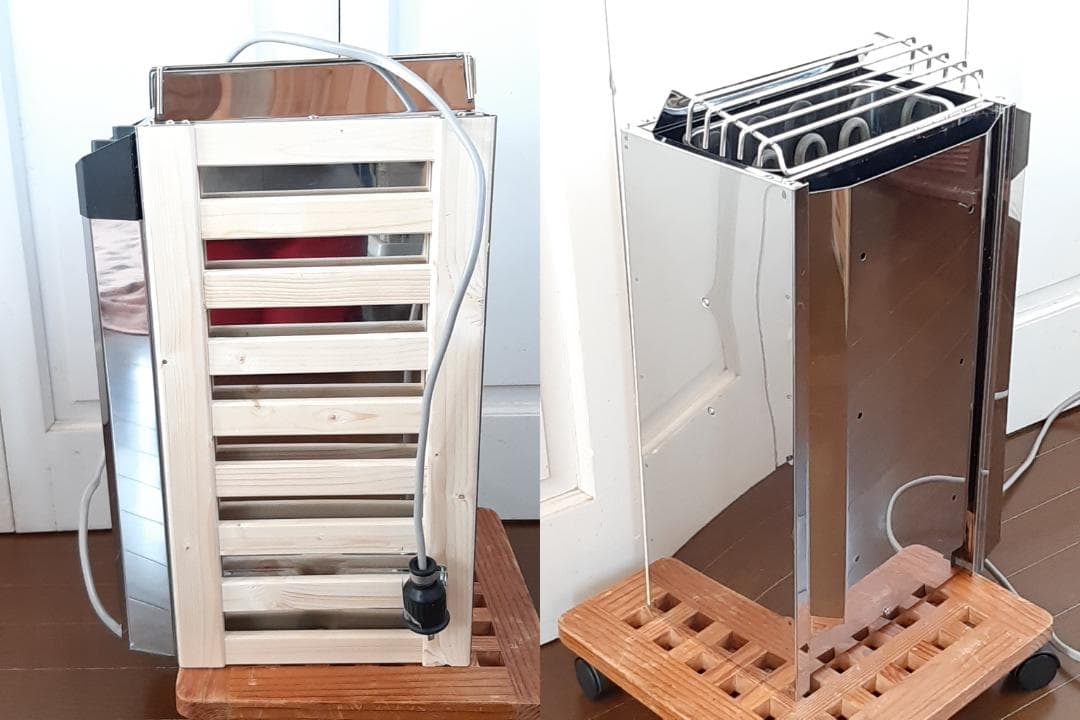 自宅サウナセット サウナストーブ 110v＋テント＋ストーン＋温度計★フルセット