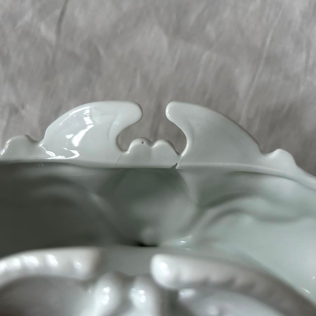 フランスアンティーク　LIMOGES リモージュ　ジャルディニエール　花器　花瓶