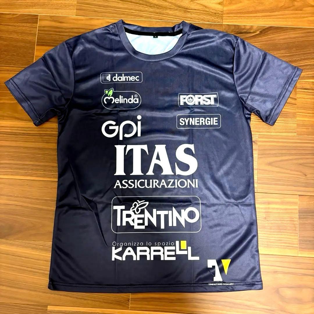 ⭐︎セリエA　トレンティーノ　バレーボール　ゲームシャツ　シャツ　ユニフォーム