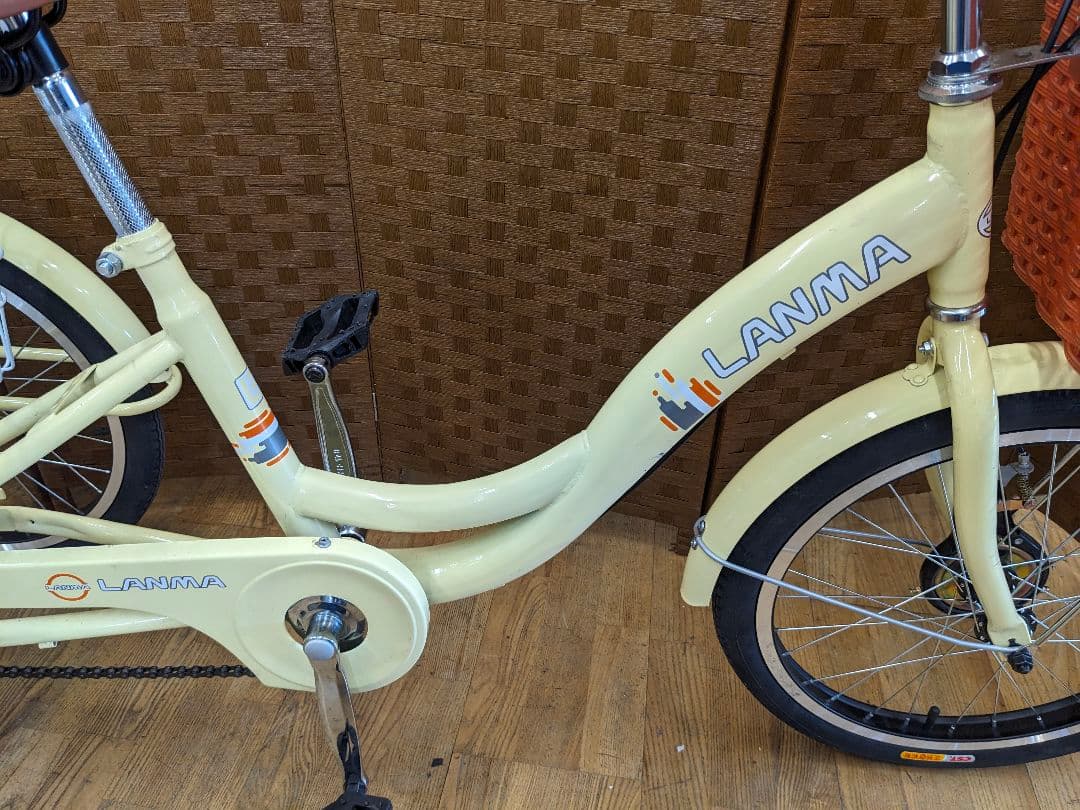 U005 三輪自転車　20インチ　イエロー