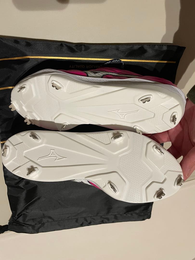 Mizuno ミズノスパイク ピンク クッションレボプロ