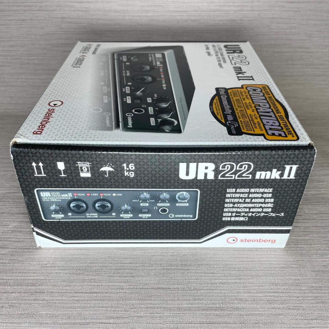 美品✨箱付き✨Steinberg UR22mkII オーディオインターフェース