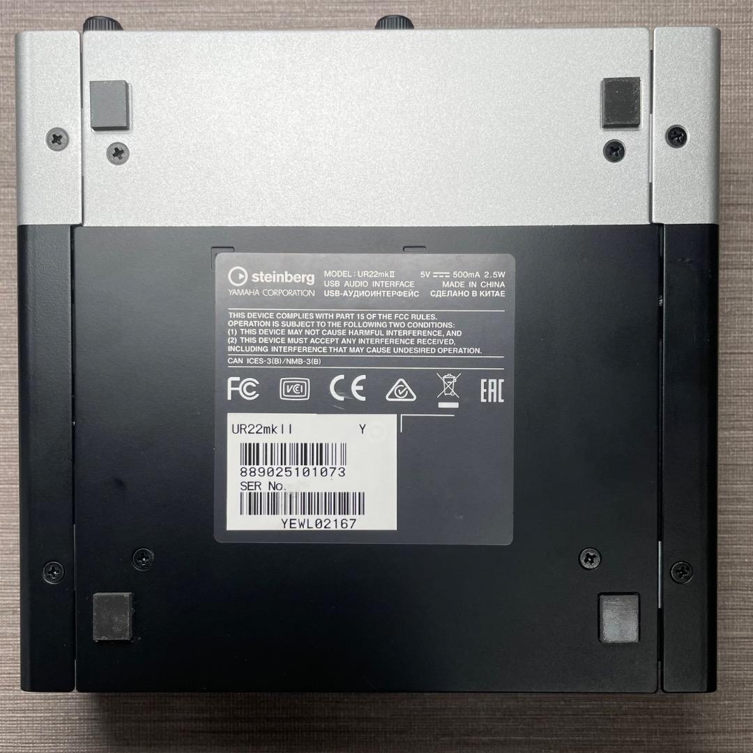 美品✨箱付き✨Steinberg UR22mkII オーディオインターフェース
