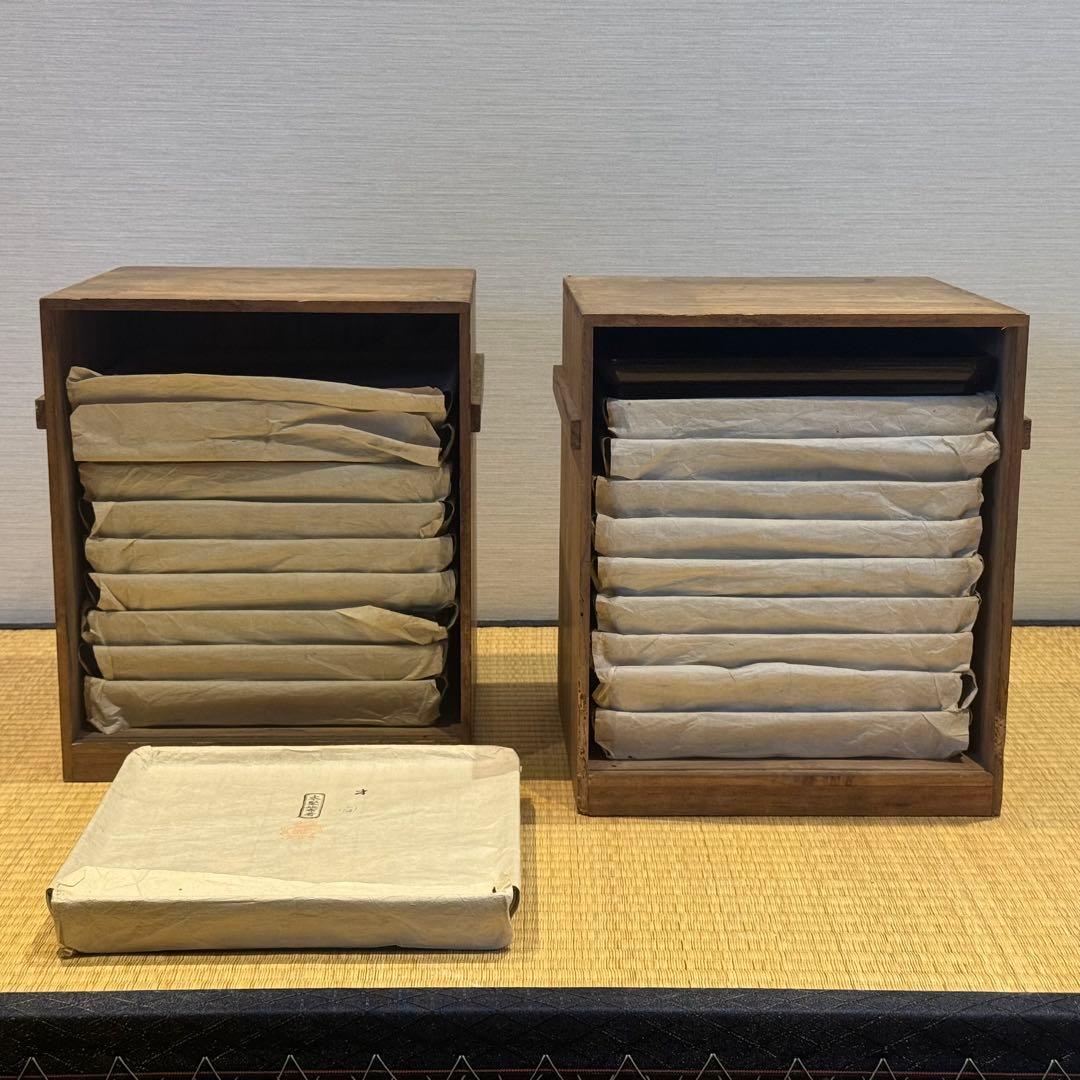 希少 20枚揃 総梨子地 蒔絵 吸物膳 絵替り 吉祥文様 大正〜昭和期 共箱