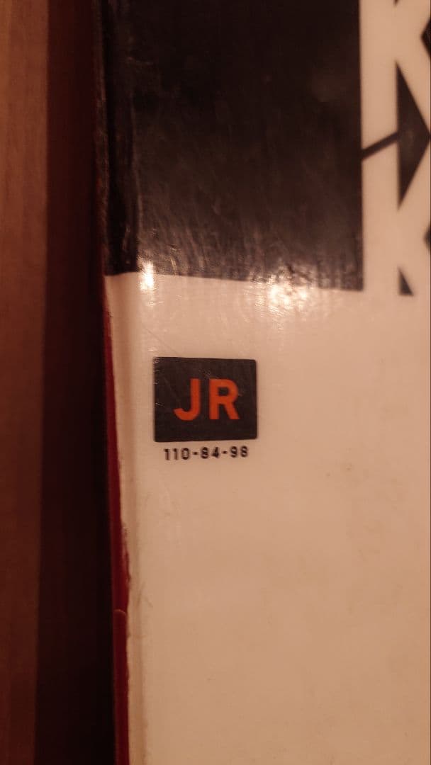 K2 JR スキー 110cm バインディング付き