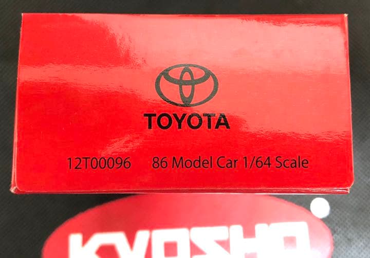 【非売品】【京商】トヨタ86【12Ｔ00096】1/64scale 入手困難