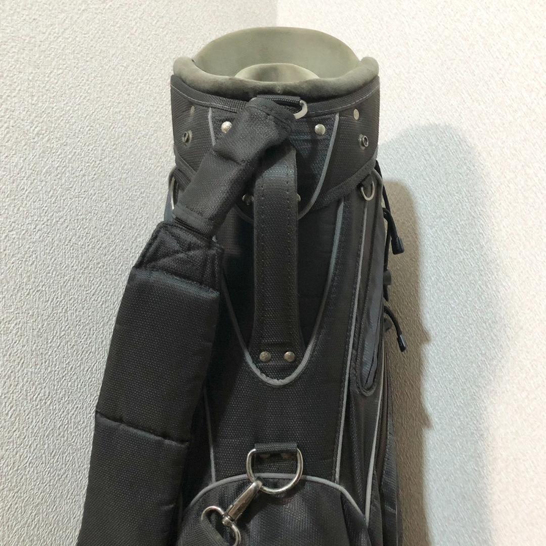 【希少】 NIKE ナイキ ゴルフ キャディバッグ カート型 6分割 ブラック