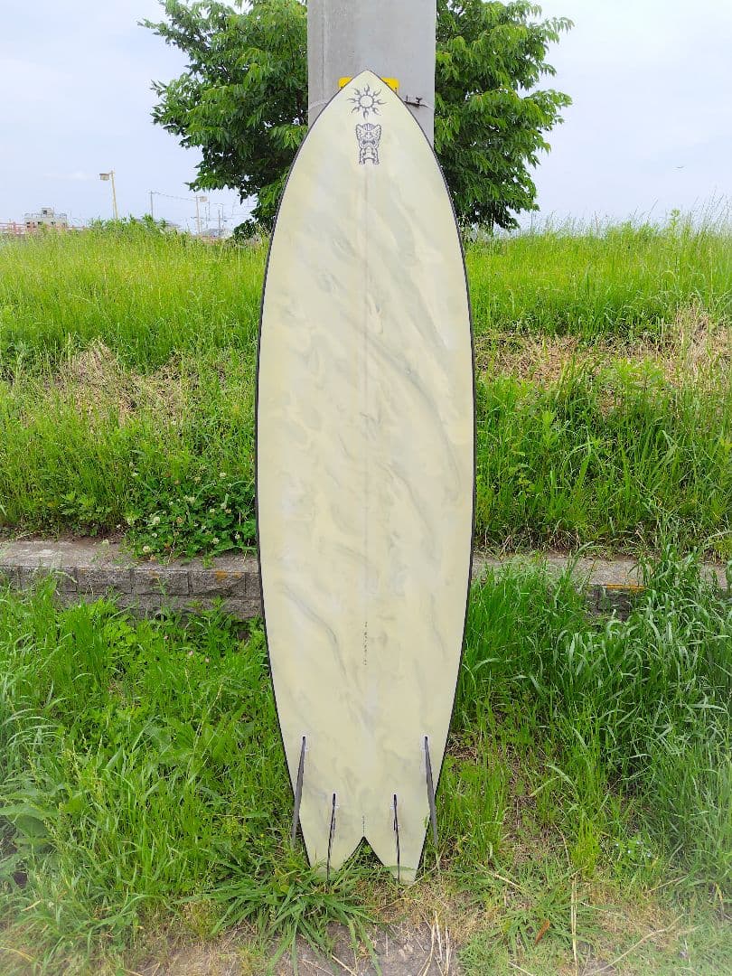 ウォーターランページソフトボード 6’8 ハードボトム フィン付 【手渡し限定】