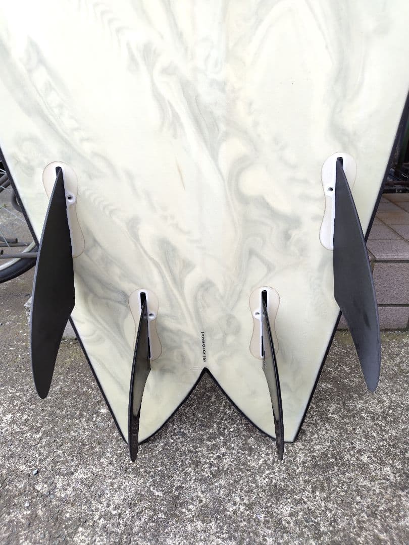 ウォーターランページソフトボード 6’8 ハードボトム フィン付 【手渡し限定】