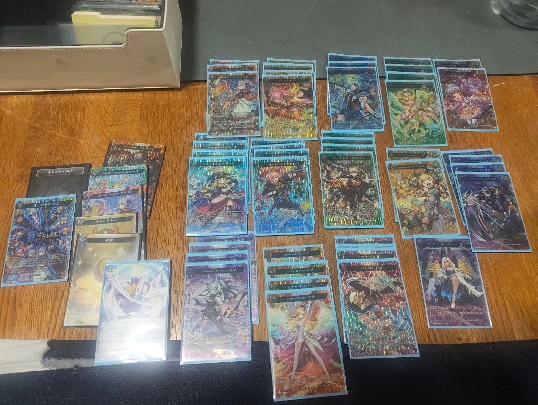 ヴァンガード モンスターストライク エリス 激・獣神祭 MSR 4コン デッキ