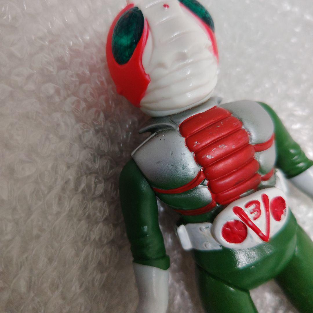 仮面ライダーV3　パチ　ソフビ　26cm
