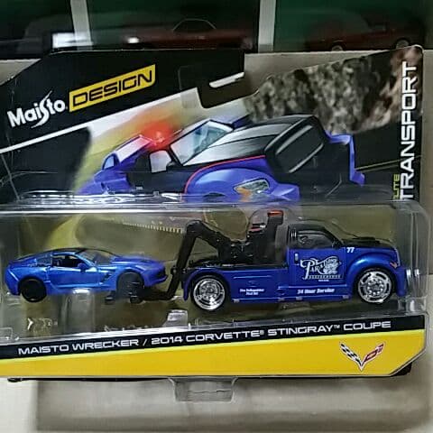 1/64 マイスト レッカー車 CORVETTE STIGRAY COUPE