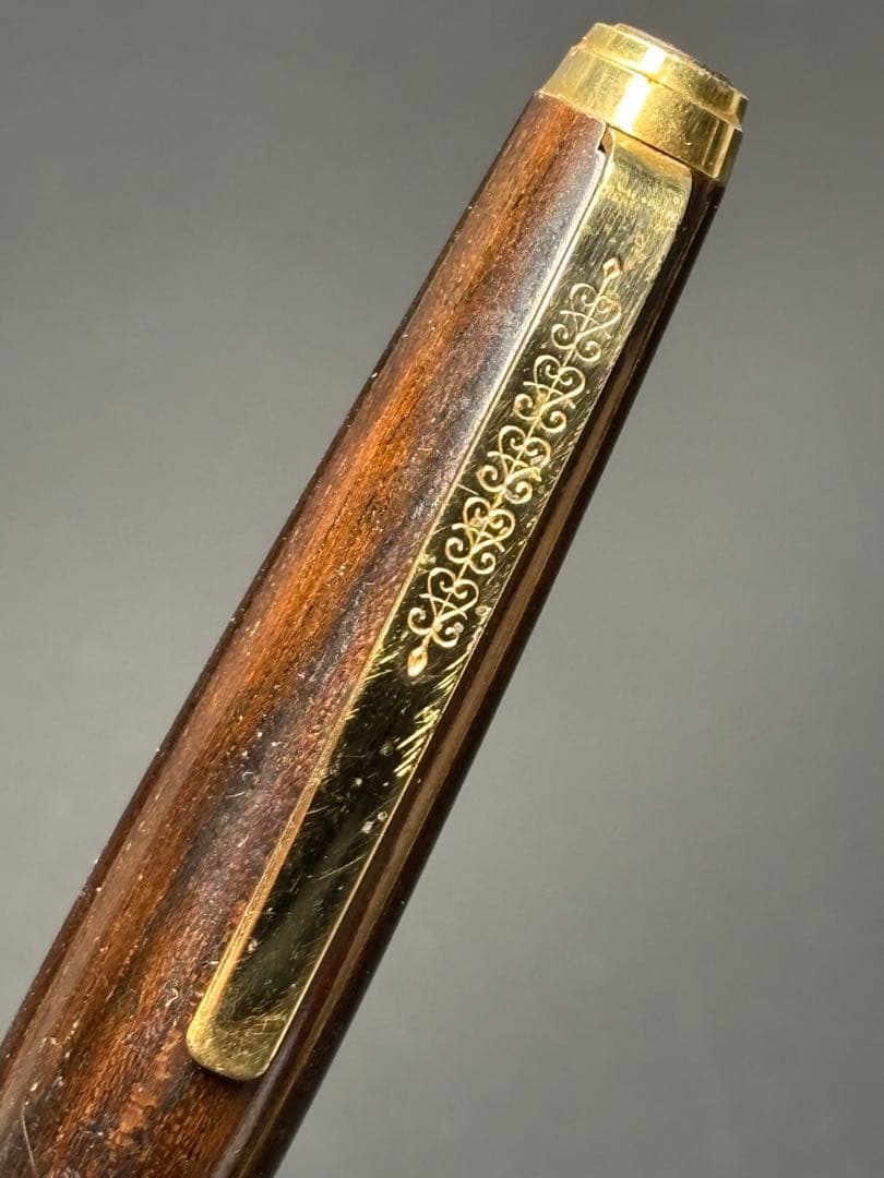 セーラー万年筆 黒檀 23K 希少アンティーク 世界の銘木シリーズ sailor