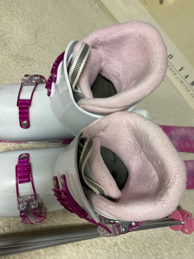 elan 130cm ブーツ23.5cm ストック　90cmスキーセット