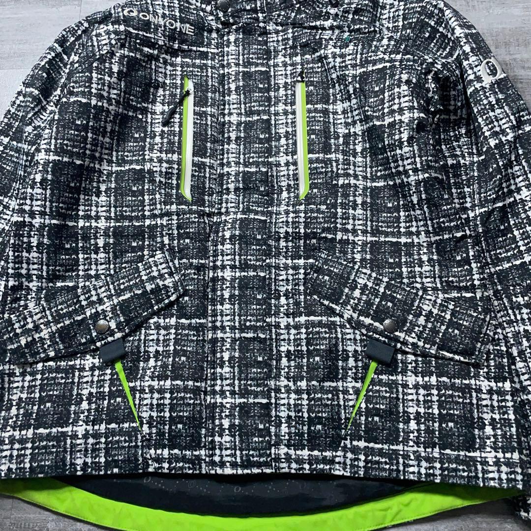 オススメ⭐︎ ONYONE スキーウェア デモモデル SーM チェック柄 総柄 S