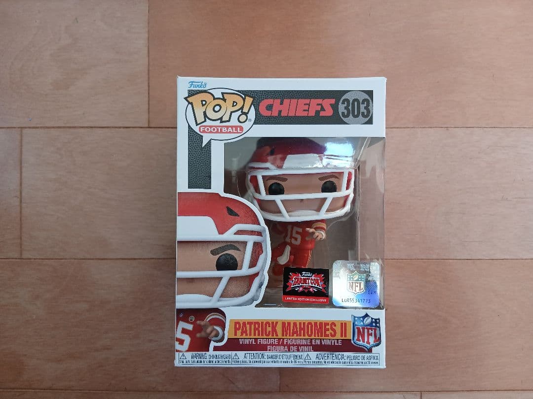 未開封 限定 Funko Pop ファンコ マホームズ Mas NFL