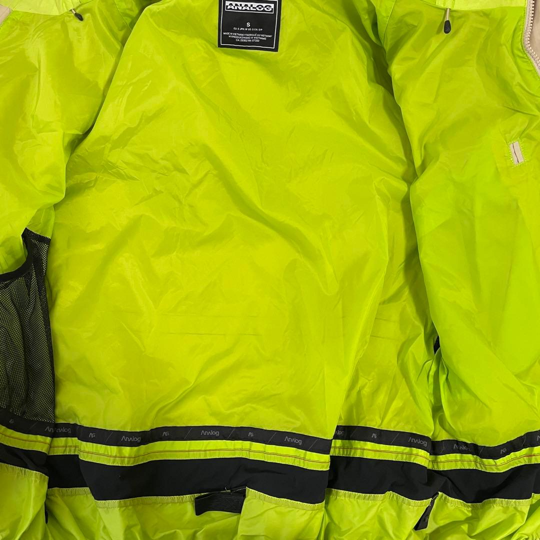 Burtonバートンスキーウェアスノーボードジャケットパーカーフードベージュ希少