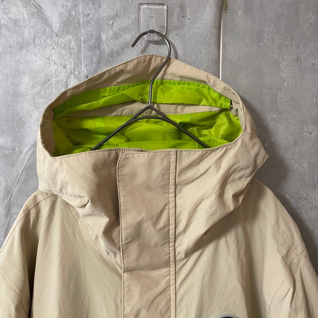 Burtonバートンスキーウェアスノーボードジャケットパーカーフードベージュ希少