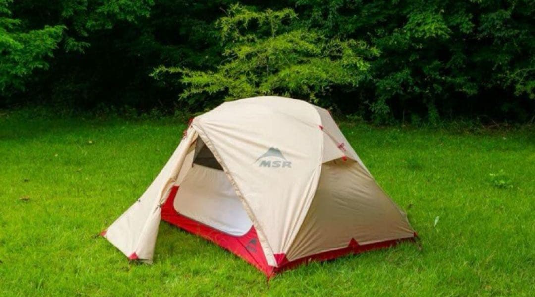 新品 MSR エリクサー1 タン 日本正規品 フットプリント付 ソロキャンプ