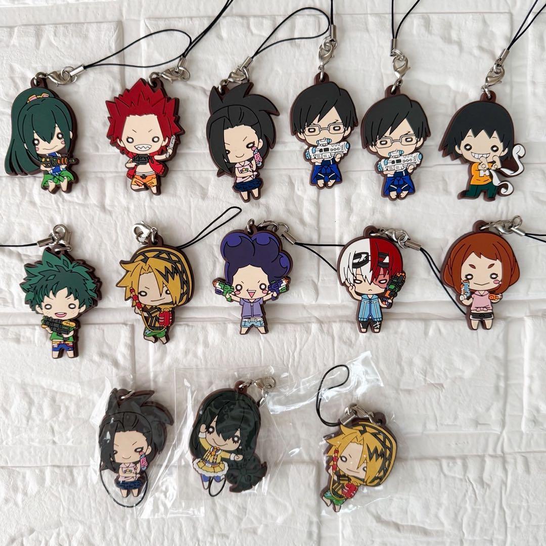 僕のヒーローアカデミア 一番くじフィギュア&ラバスト&アクキーセット 全 51点