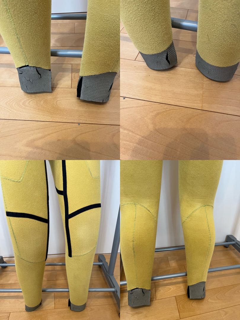 【定価17万円】BE WET セミドライ　AGチタン　ウェットスーツ　5×3㎜