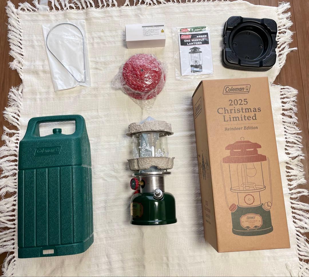 コ*ン様 新品　Colemanクリスマスリミテッドハイブリッドランタン 2025