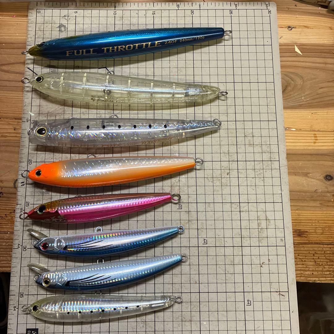 トップウォーター用ルアー 8個セット