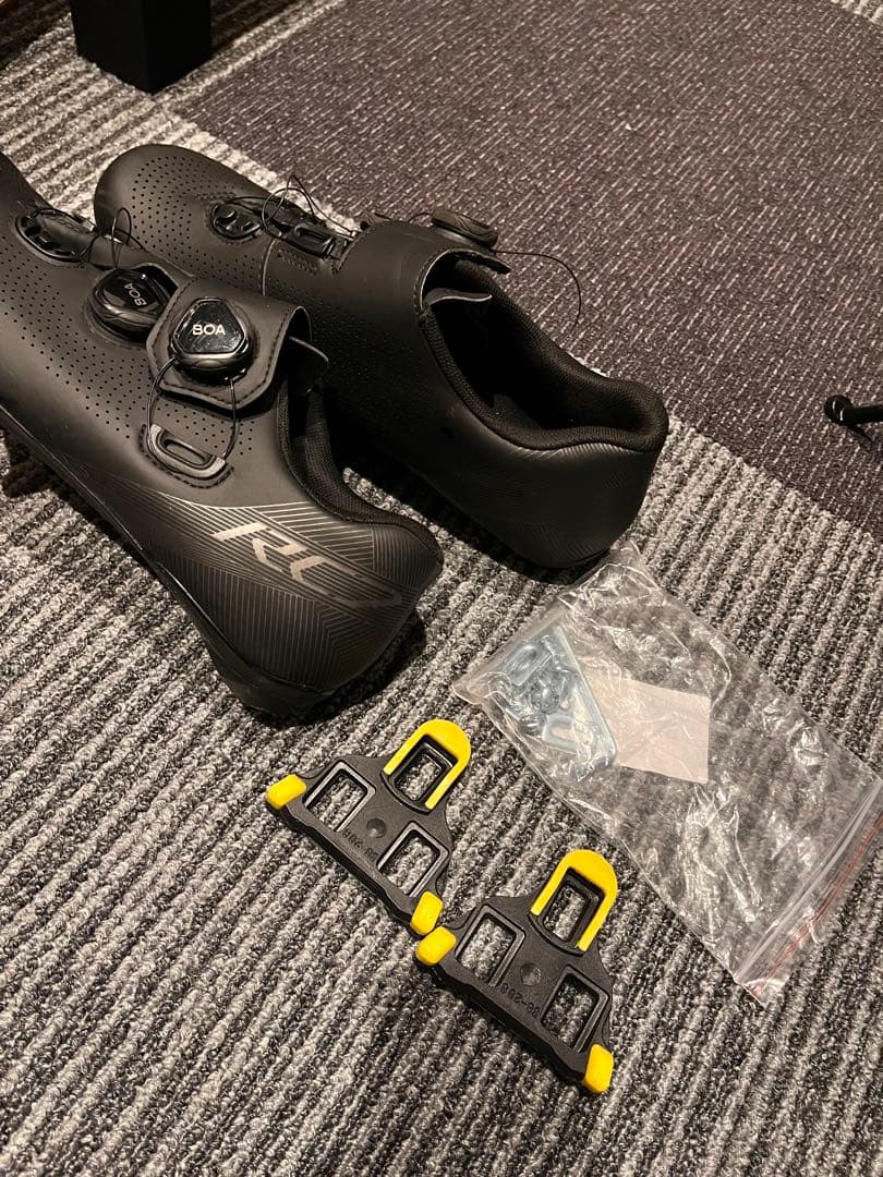 SHIMANO シマノ ビンディングシューズ RC7 SPD-SL クリート付