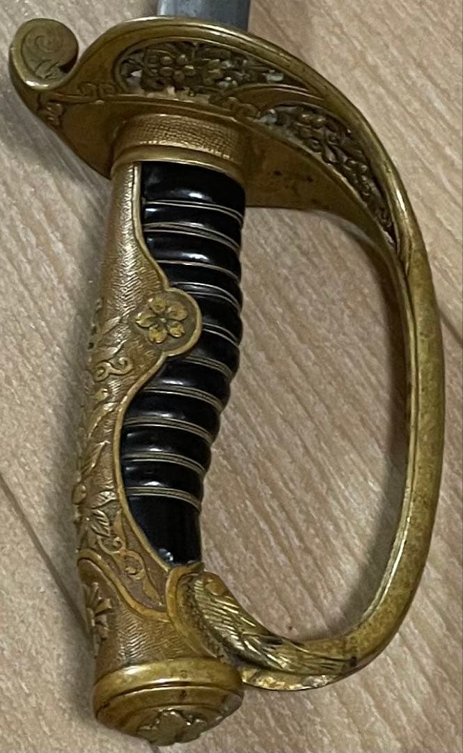 模造刀　美術刀　サーベル　指揮刀　時代武具　V997