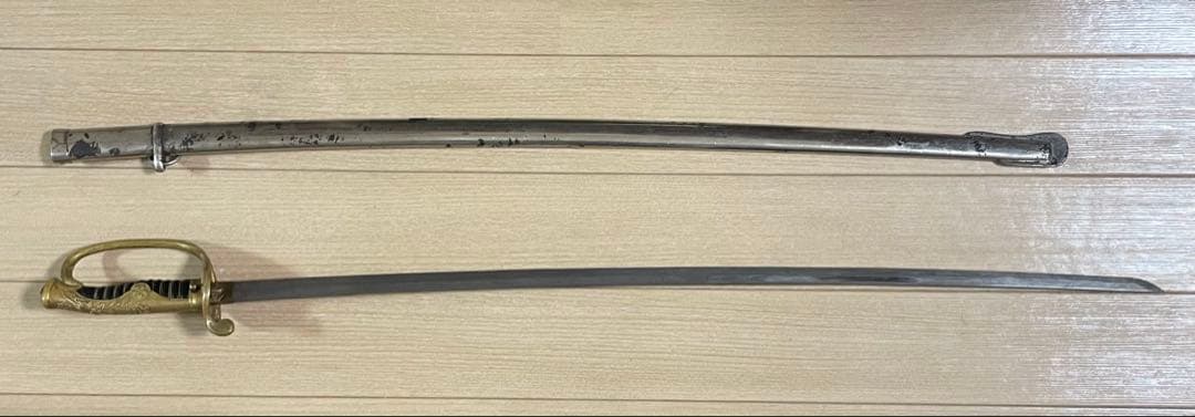 模造刀　美術刀　サーベル　指揮刀　時代武具　V997