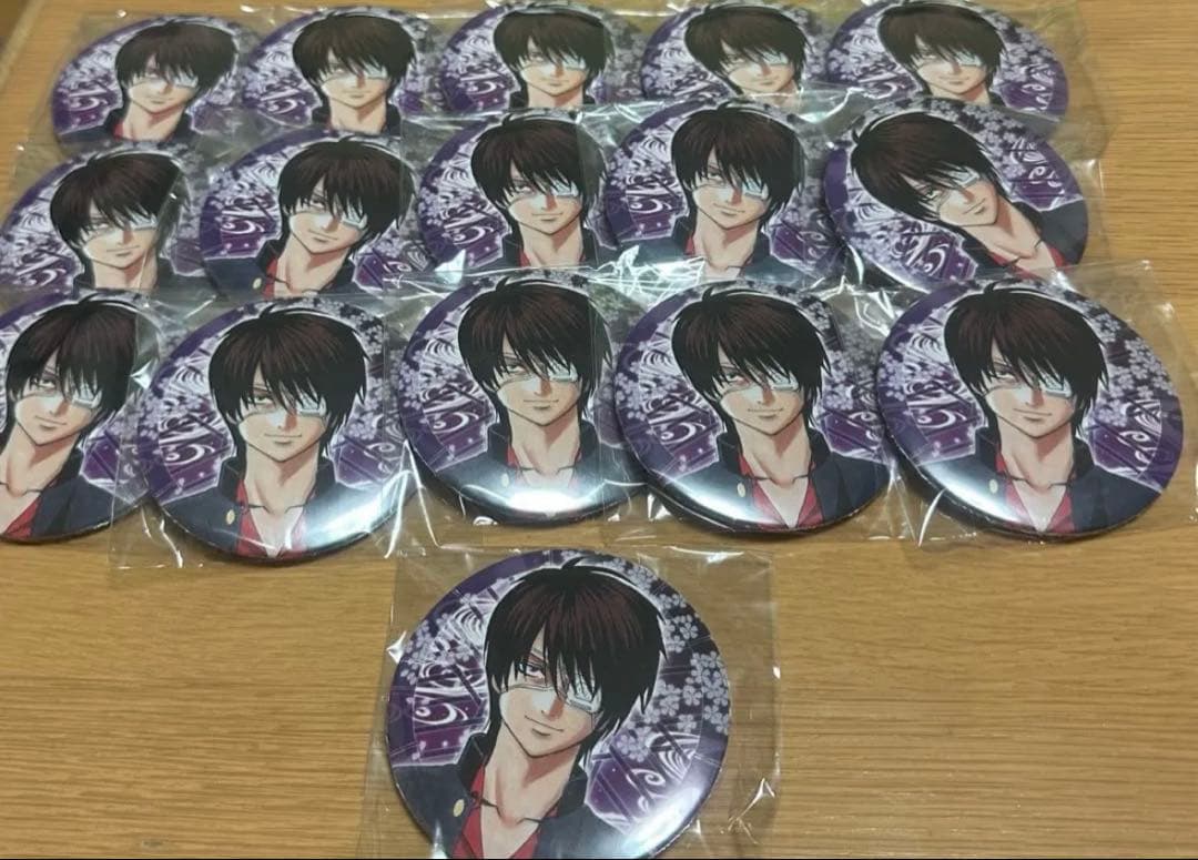 銀魂 コレクション缶バッジ 3年Z組 銀八先生 高杉晋助