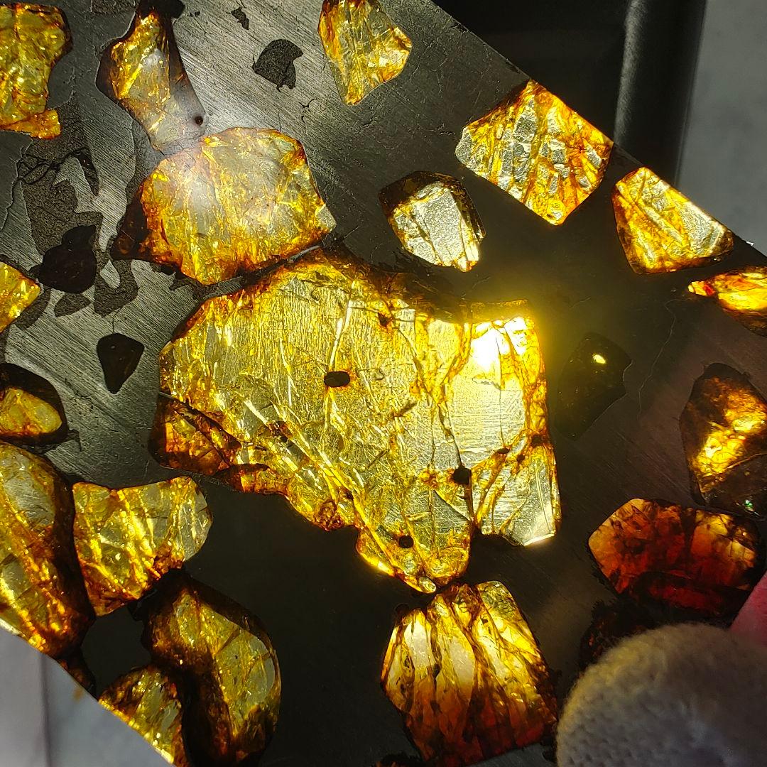 【希少】フカン隕石 41g パラサイト隕石 NO.432