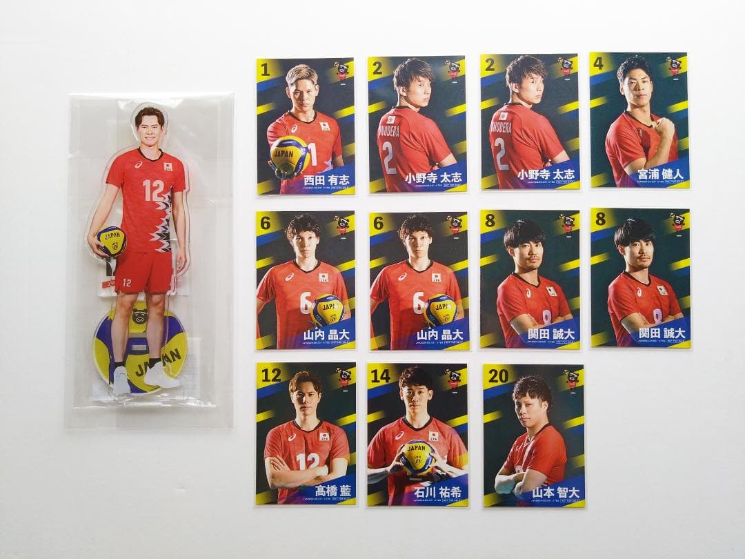 未使用 2024 BIGアクリルスタンド 高橋藍 購入特典カード11枚付