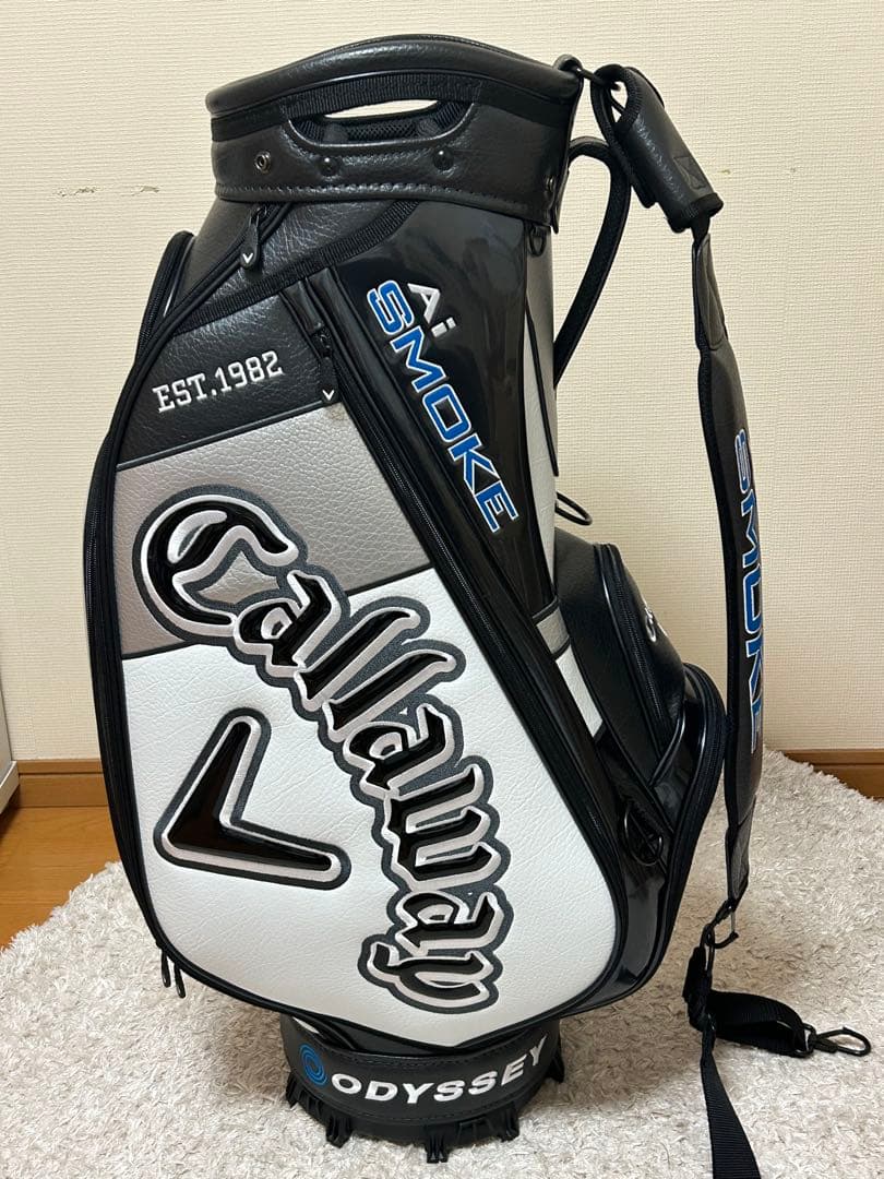【値下げ】キャロウェイ キャディバッグ　Ai-SMOKE カート9.5型 未使用