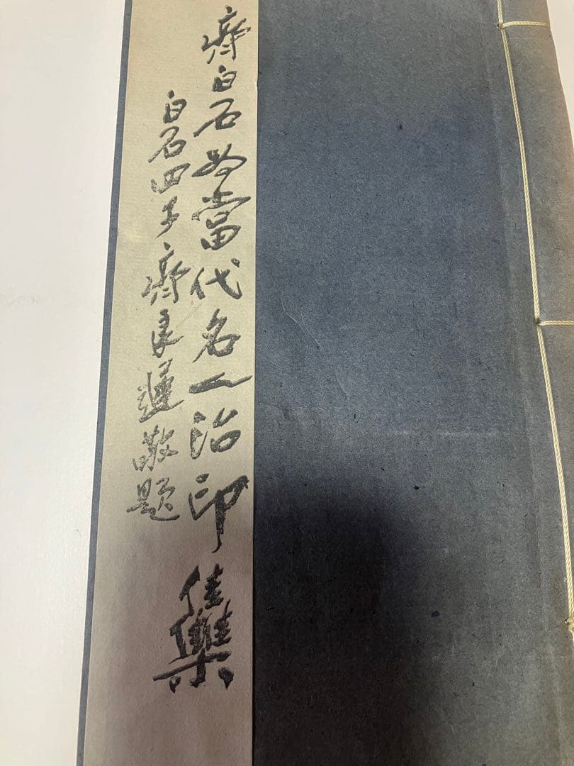 斎白石名家印譜集